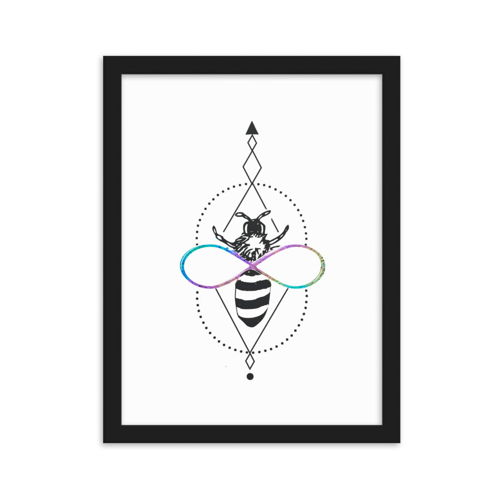 Framed Bee Print